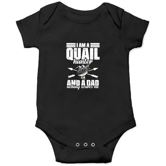 Funny Quail Hunting Hobby Northern Bobwhite Quail Onesies