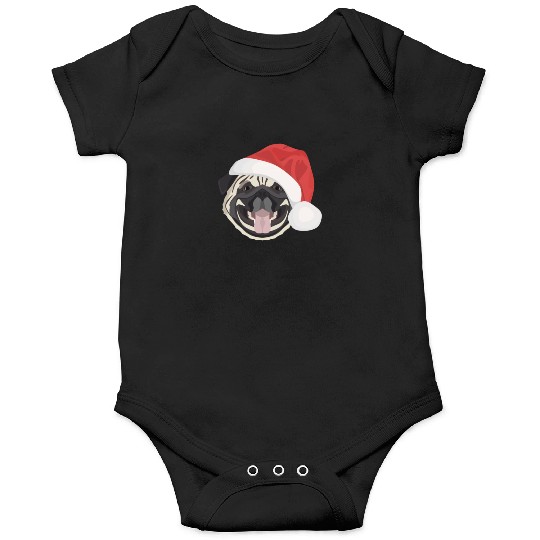 Pug Merry Christmas Onesies