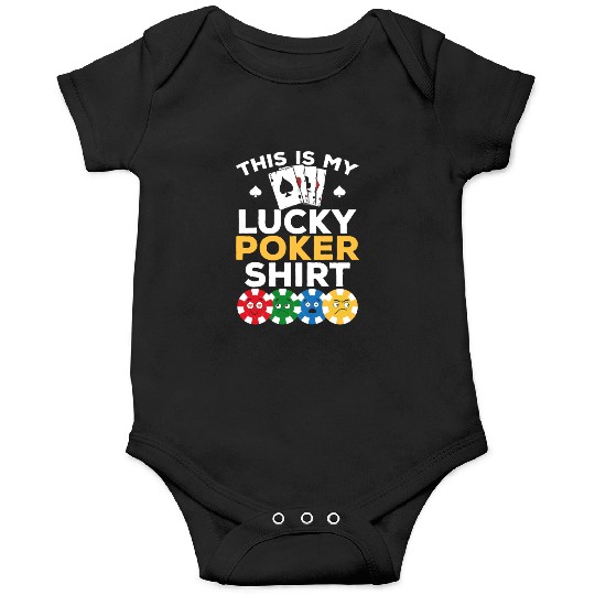 Poker Player - This Is My Lucky Poker Onesies - Poke