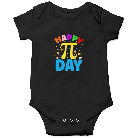 Happy Pi Day Kids Math Teachers Student Professor Onesies