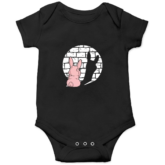 Rock Sign Kawaii Bunny Metal Kid Music Heavy Rock Onesies