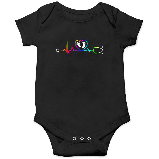 Nicu Nicu Nurse Nicu Nurse Heartbeat Onesies