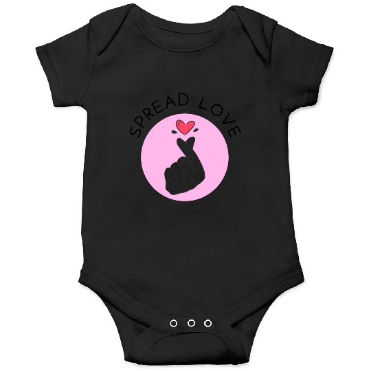 Korean heart symbol - Spread Love Intention Series Onesies