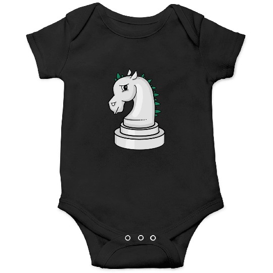 Annoyed Punk Chess Horse Onesies
