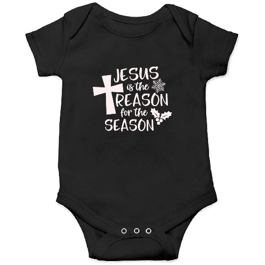 Jesus is The Reason for the Season Candy Christian Onesies
