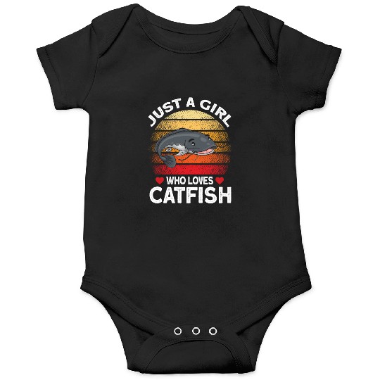 Just A Girl Who Loves Catfish Onesies