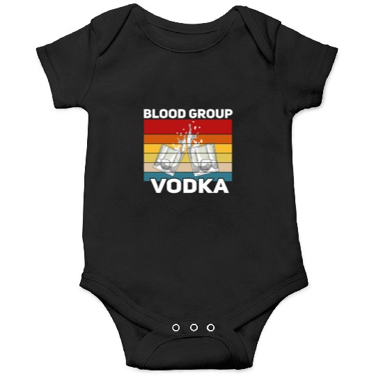 Funny vodka alcohol saying motif Onesies