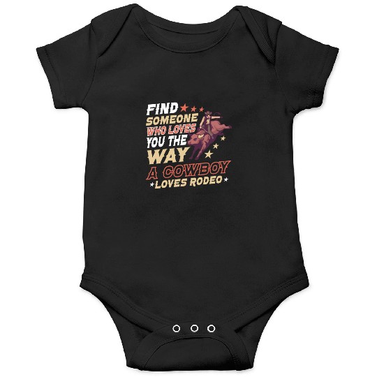 Rodeo Bull Riding Livestock Show Farmer Cattle Onesies