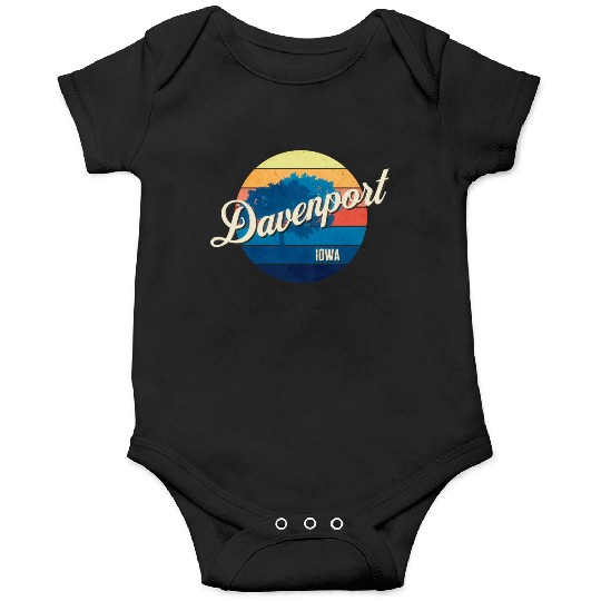 Davenport - Iowa Onesies
