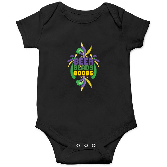 Festival Parade Beer Beads Bling Mardi Gras 2023 Onesies