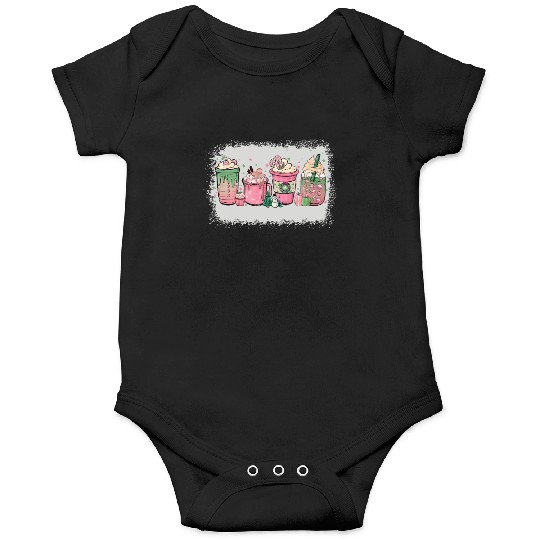 Hot Chocolate Cup Peppermint Mocha Onesies