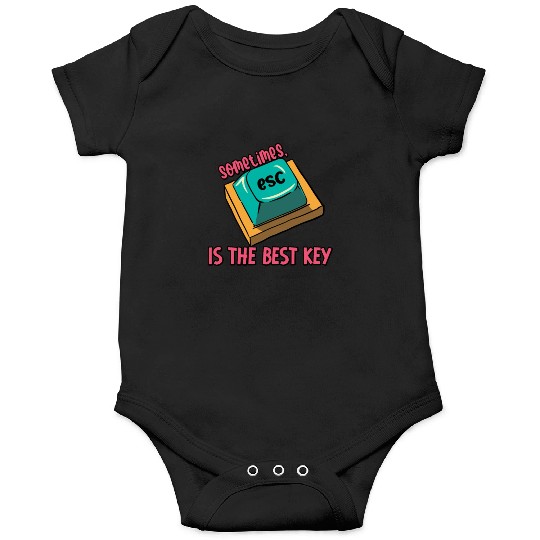Software Engineer Computer Key Programming Onesies