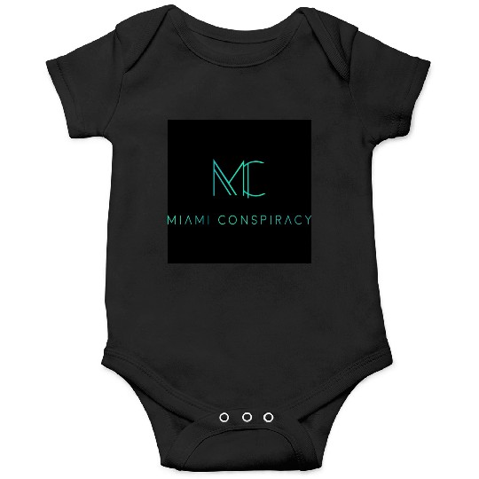 Miami Conspiracy Green Logo Onesies