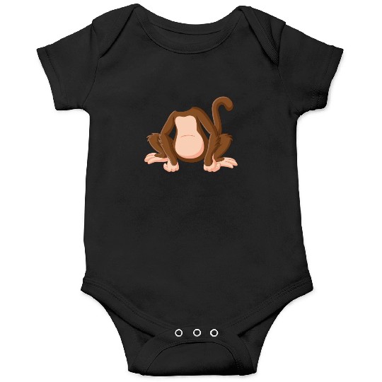 Funny Monkey Chimpanzee - Funny Orangutan Monkey Onesies