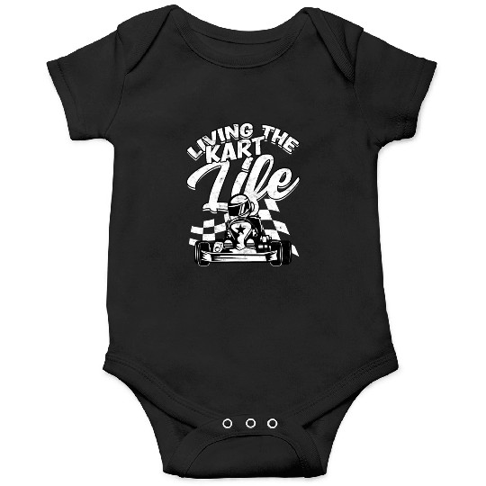 Go Kart Racer Pit Crew Car Racing Karting Onesies