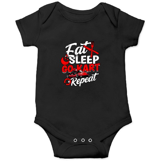 Go Kart Racer Pit Crew Car Racing Karting Onesies