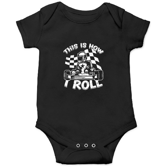 Go Kart Racer Pit Crew Car Racing Karting Onesies