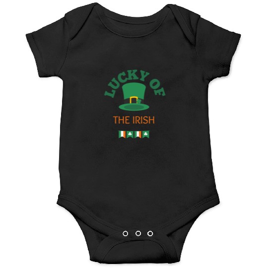 luck of the irish , St Patrick day Onesies