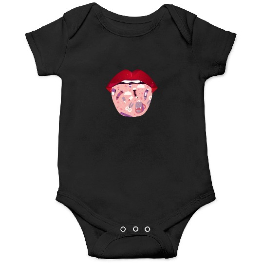 Daycare Teacher Lips Onesies