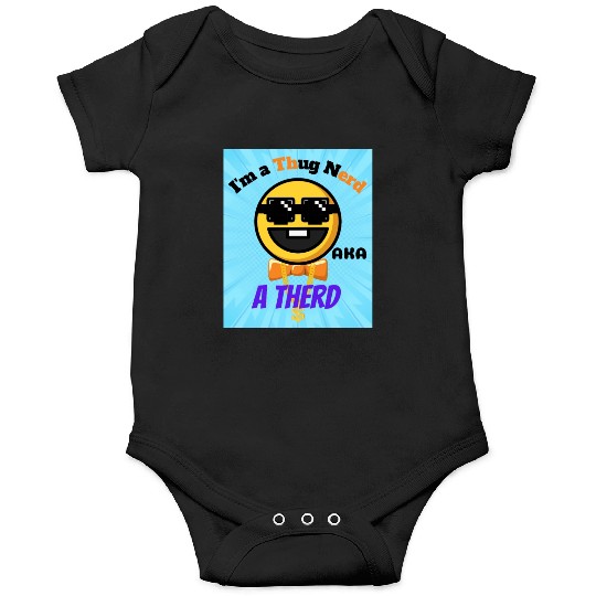 Thug Nerd aka Therd funny meme Onesies