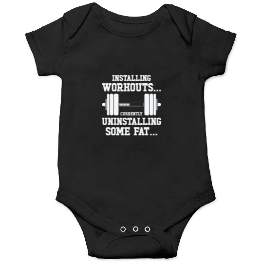 Installing Workout Gym Lover Exercise Onesies