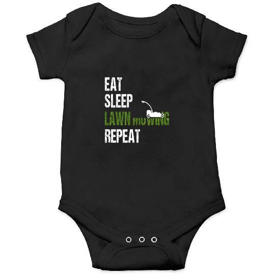 Lawn Mowing Onesies Funny Lawn Mower Onesies Gardening