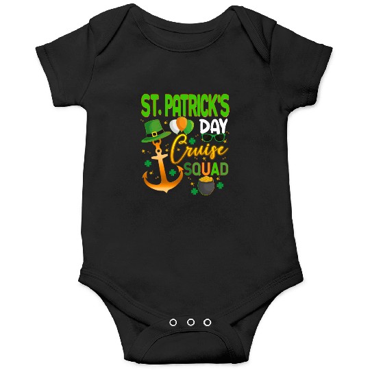 St Patrick's Day Cruise Squad Group Matching Onesies