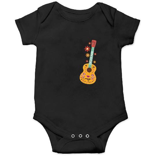 Cinco de Mayo Cute Guitar Music Guitarist Aestheti Onesies