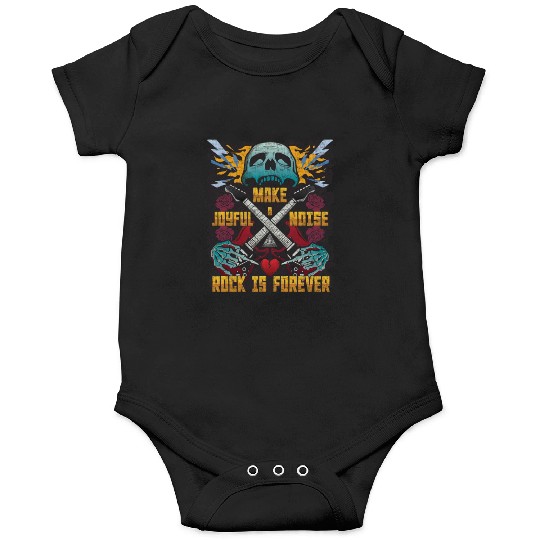 Make a joyful noise with a guitar Onesies