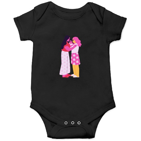 lesbian lgbtq pride valentine day 202 valentines Onesies