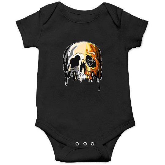 Bear LGBTQ Candle Sugar Skull Gay Pride Onesies