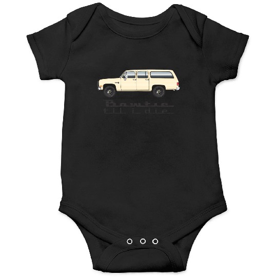 bowtie Santa Fe Tan Onesies