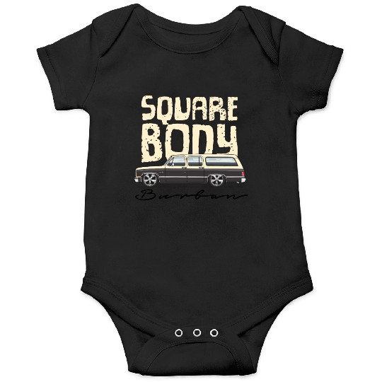 square body Santa Fe Tan Onesies