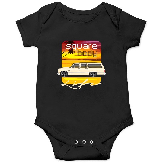 square Santa Fe Tan Onesies