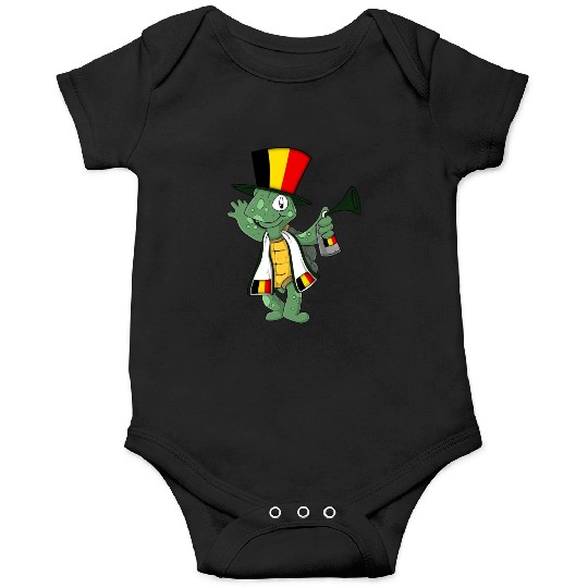 Belgian Fan Turtle Onesies