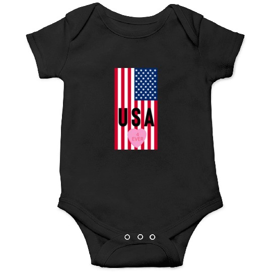 USA Stars and Stripes Onesies