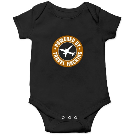 Powered By Travel Hacking Onesies