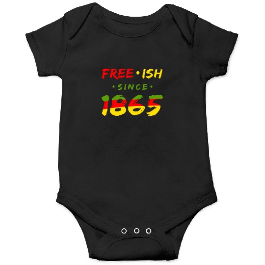 Juneteenth free since 1865 Black History US Africa Onesies