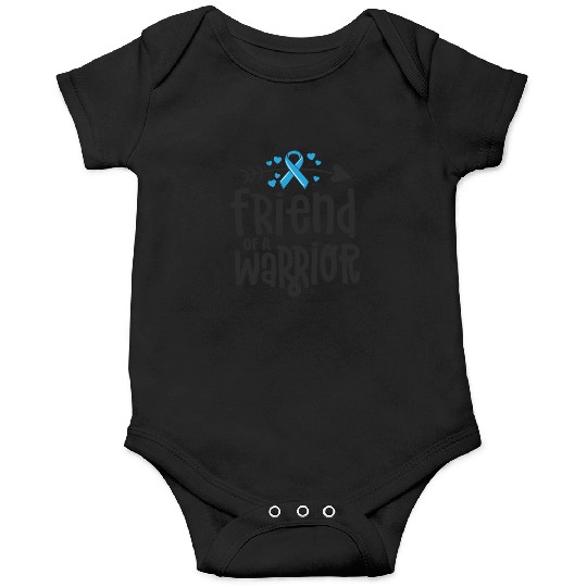 Friend Of A Warrior Support Team Prostate Cancer Onesies