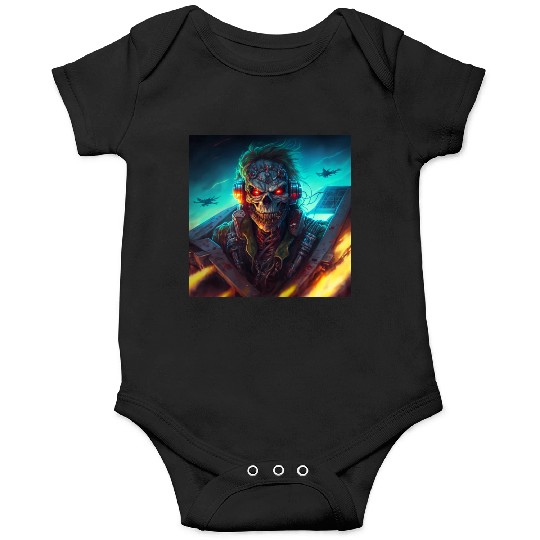 ZOMBIE IRON MAIDEN (version 13) Onesies