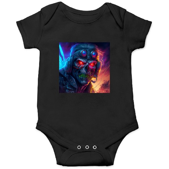 ZOMBIE IRON MAIDEN (version 9) Onesies