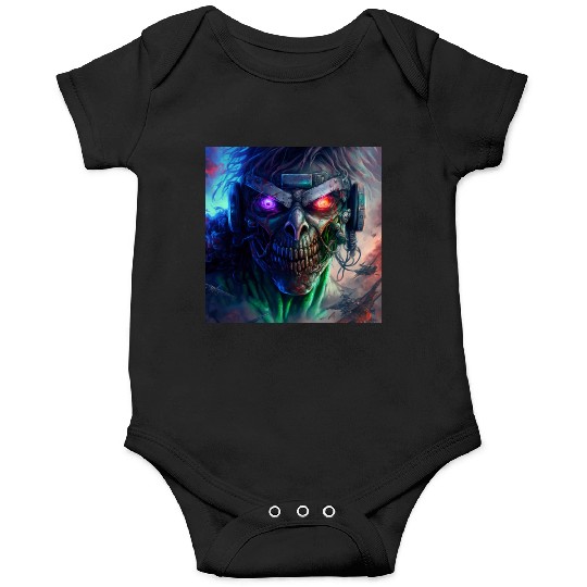 ZOMBIE IRON MAIDEN (version 12) Onesies