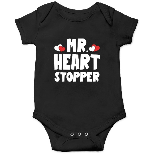 Mr Heart Stopper Funny Boyfriend Valentine's Day Onesies