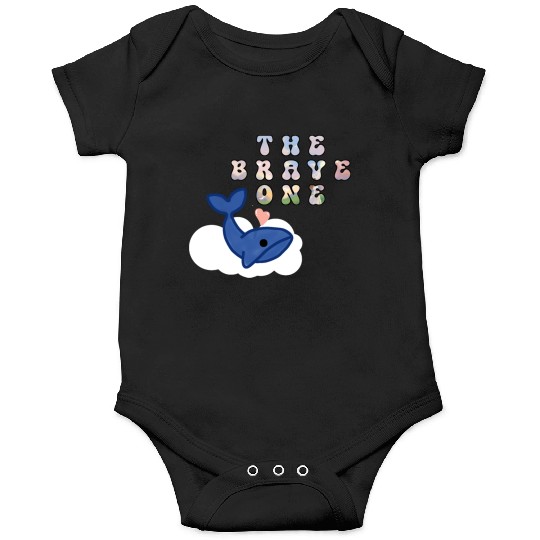 The brave one whale cute Onesies