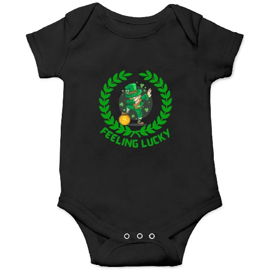 St Patricks day special feeling lucky Onesies