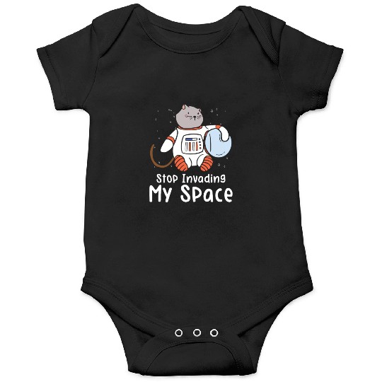 Space Purring Cat Astronaut Cat Lover Spaceship Onesies