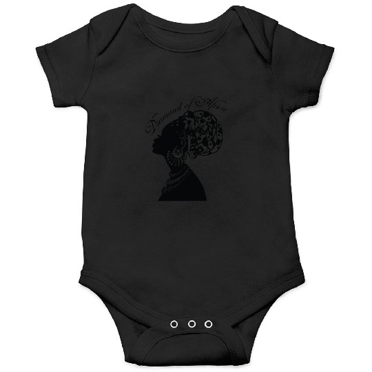 Diamond of Africa black power Onesies