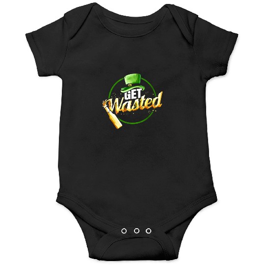 Leprechauns Hat Get Wasted With Beer On St Onesies