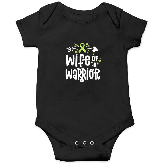 Wife Of A Warrior Lymphoma Cancer Awareness Onesies