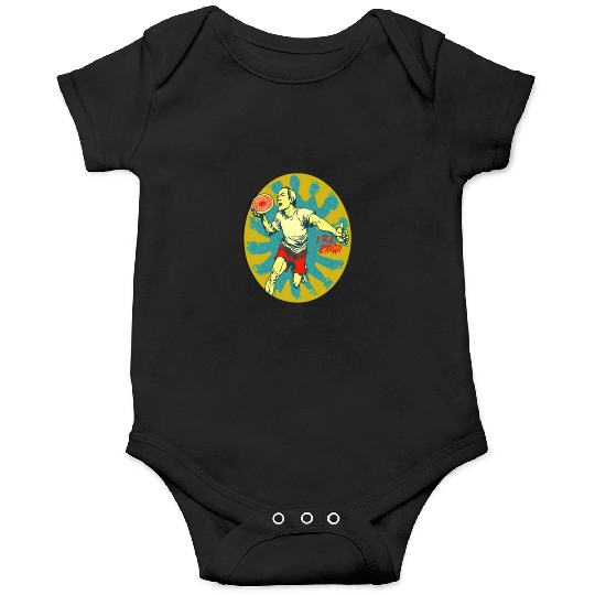 Ultimate Frisbee Retirement Appreciation Pop Art Onesies
